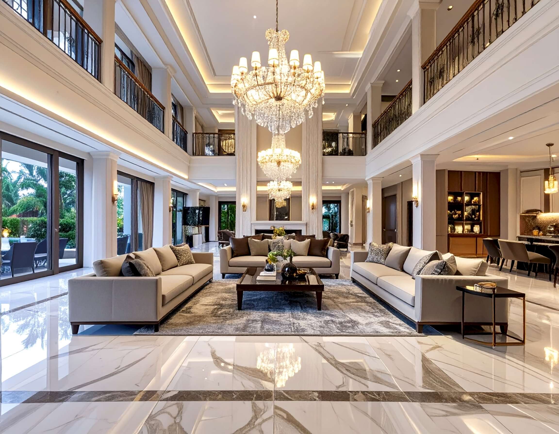 Lüks Villa Dekorasyonu