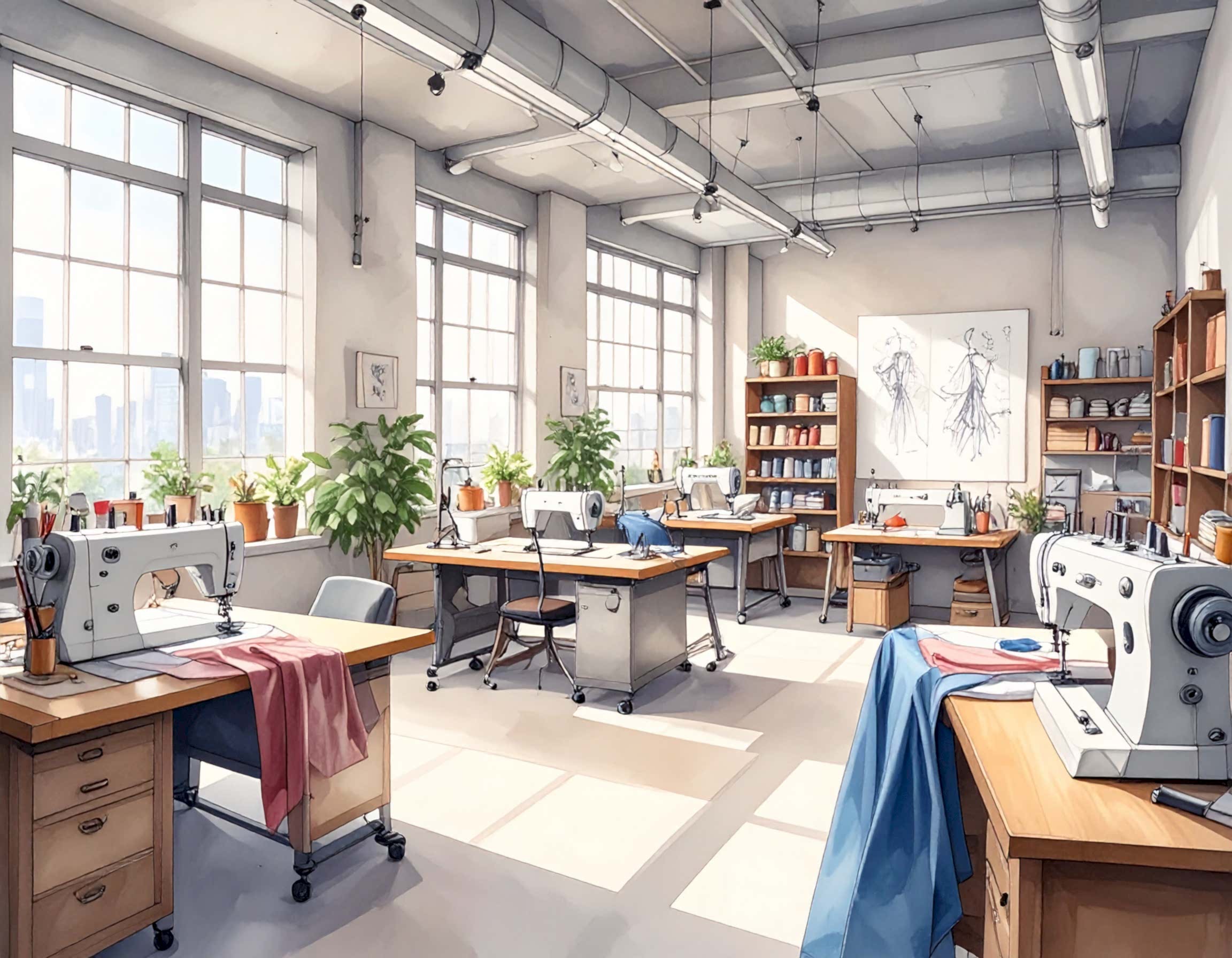 Moda ve Kostüm Tasarım Stüdyosu Tasarımı