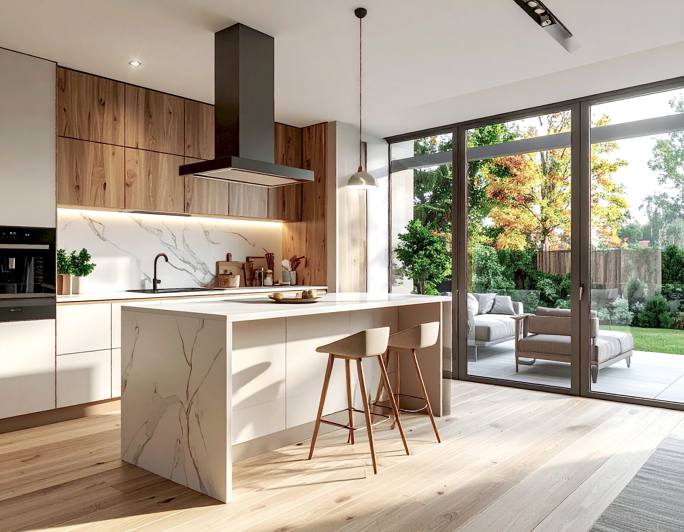 Yarı Açık Mutfak Modelleri: Şık ve Fonksiyonel Çözümler