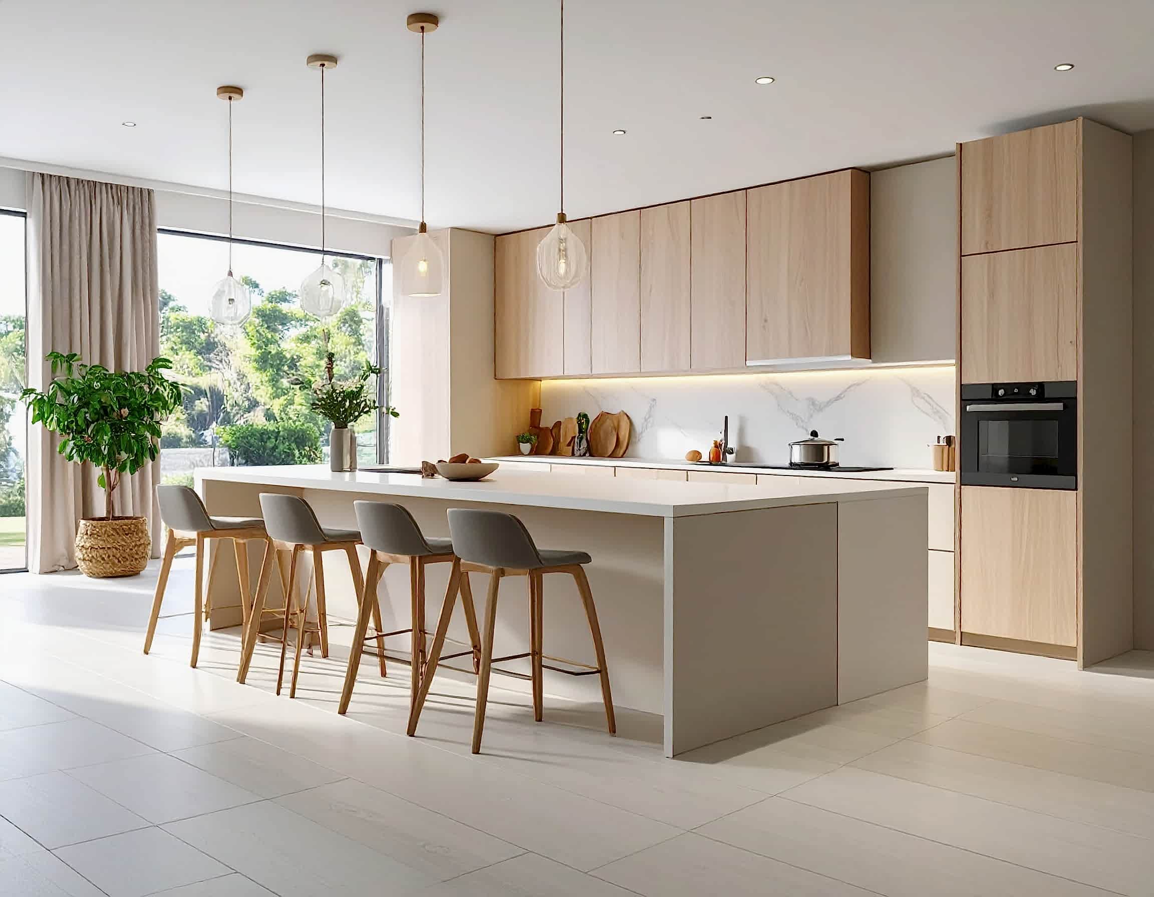 Bar Tezgahlı Mutfak Dekorasyonu Nasıl Yapılır?